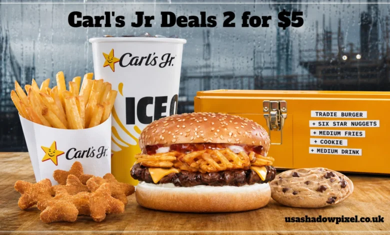 Carl's Jr Deals 2 for $5