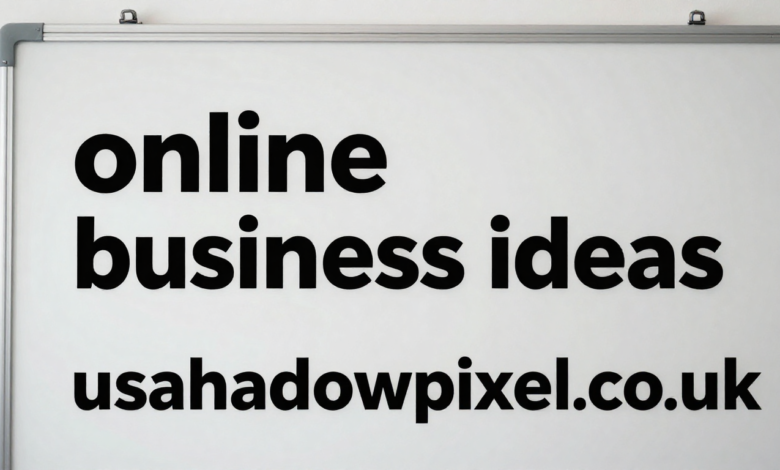 online business ideas