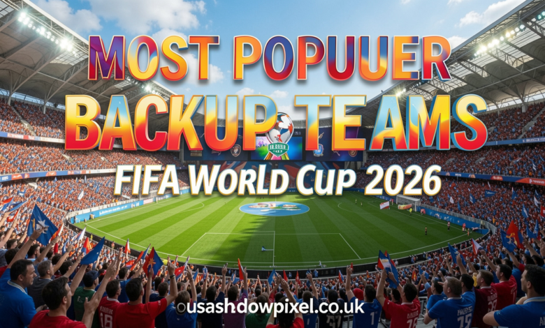 Most Popular Backup Teams at FIFA World Cup 2026