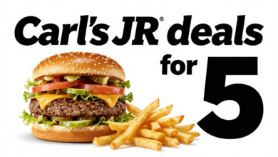 carl's jr deals 2 for $5