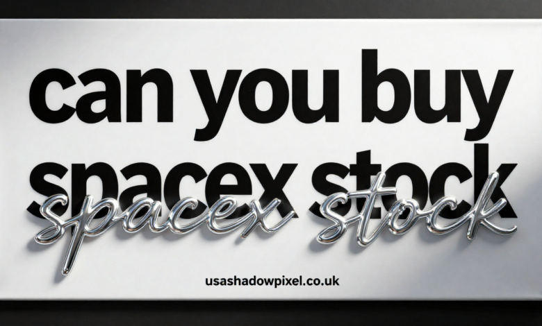 can you buy spacex stock