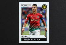Ronaldo Match Attax Card