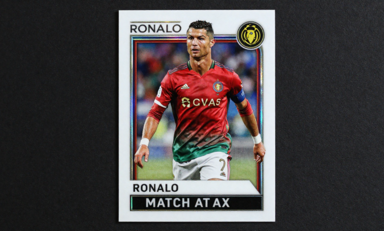 Ronaldo Match Attax Card