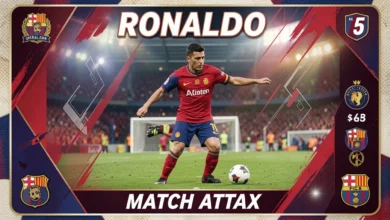 Ronaldo Match Attax Card