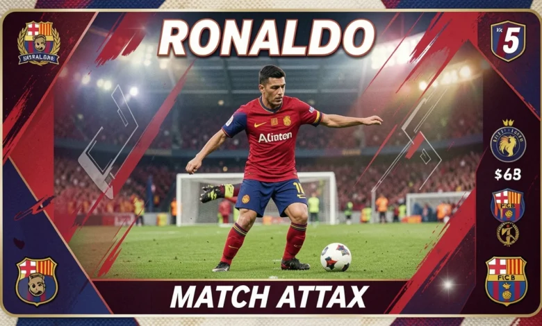Ronaldo Match Attax Card