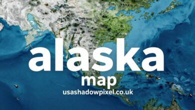 alaska map