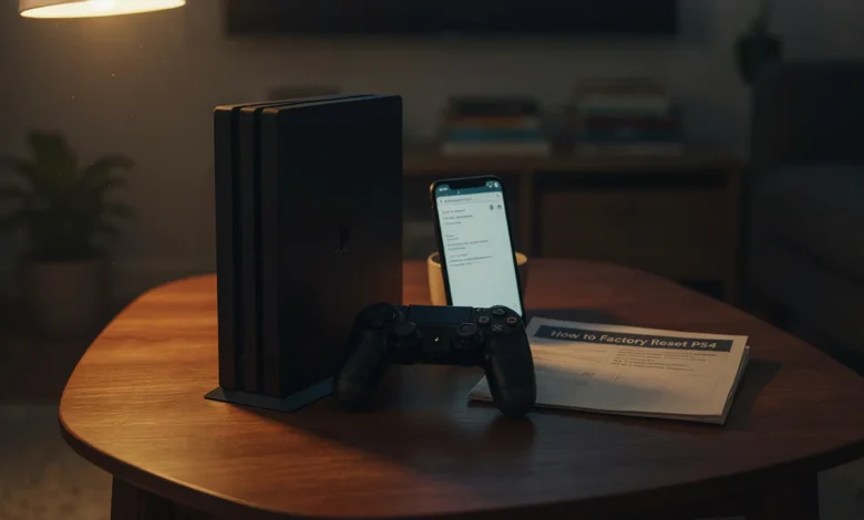 How to Factory Reset PS4