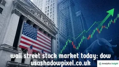 wall street stock market today: dow